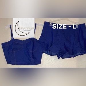 Cute denim set